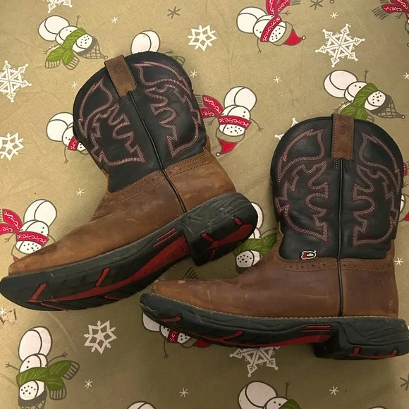 Justin Boots | Shoes | Mens Justin Boots Blackred Steel Toe  display picture 3